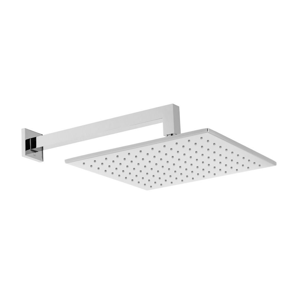 Cutout image of Vado Nebula 300mm Square Rainfall Shower Head & Arm